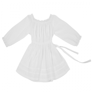 WhiteGaugeDress